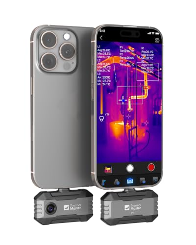P1 Wärmebildkamera X³ Sharf-Auflösung 320x240 Elektro- und Haus-Inspektion
