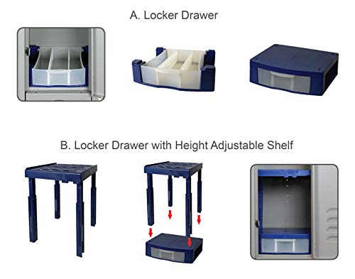 5 Tools+School+Adjustable+Removable+Dividers