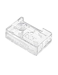 Vilros Raspberry Pi 4 Compatible Case with Built in Fan (Clear Transparent)