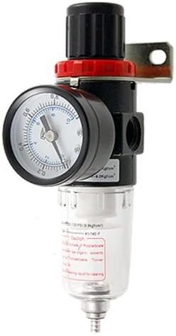 superlin 1/4" NPT Air Brush Filter Regulator Gauge In Line Compressor Water Moisture Trap