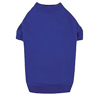 Zack & Zoey Basic Tee Shirt for Dogs, 16" Medium, Blue
