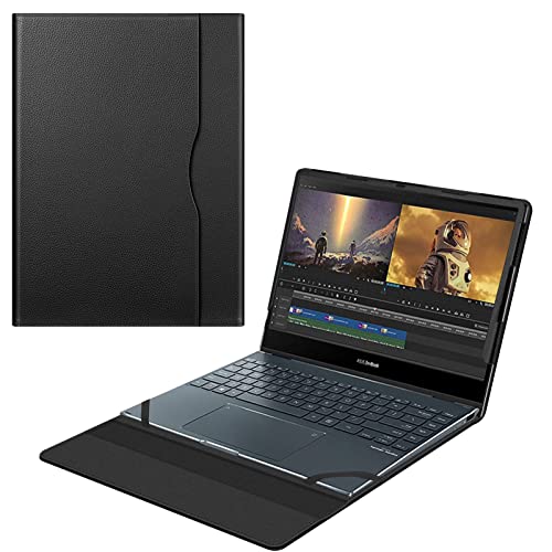 Zenbook Duo Asus Zenbook Flip Case PU Leather Honeymoon Case Cover