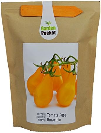Kit cultivo huerto urbano TOMATE PERA AMARILLO: Amazon.es: Jardín