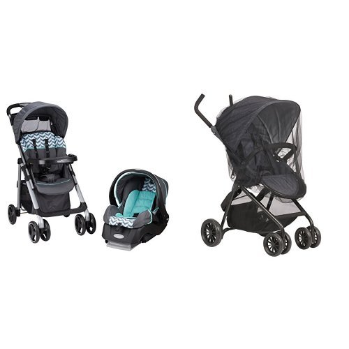 Evenflo Vive Travel System With Embrace Spearmint Spree With