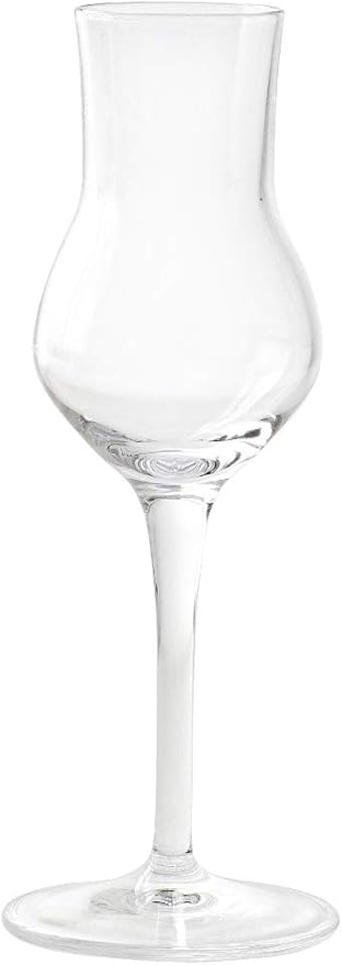 Amazon アデリア ブランデー グラス クリア 80ml ルイジボルミオリ グラッパ80 C425 クリスタルガラス製 イタリア製 J 6466 ブランデーグラス オンライン通販