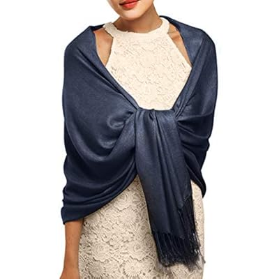 Women's Pashmina Shawls and Wraps Scarfs for Wedding Bride Bridesmaid Evening