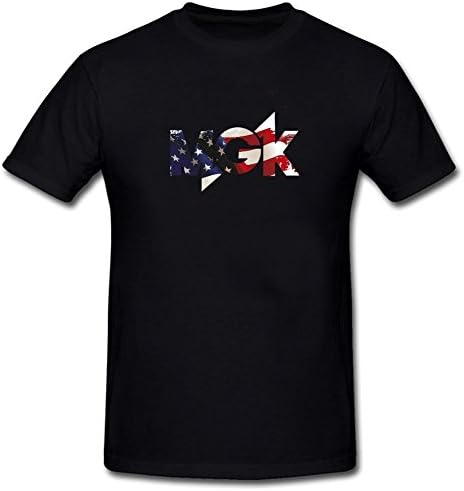 CEMMA mgk-logo T shirt Personalize Short sleeve Black