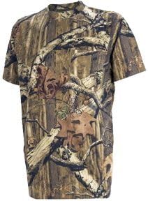 Russell Outdoors Men's Explorer Short Sleeve T-Shirt, Mossy Oak Infinity, Medium
