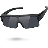 Meeloog Polarized Fit Over Glasses Sunglasses for Men Women, UV Protection Sports Wrap Around for Driving Cycling Fishing