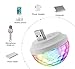 Mosotech Mini USB Disco Light, Portable home party light, USB Disco ball for Kids parties, Karaoke party LED Christmas decorations