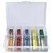 Fuse MINI Blade - Smart GLOW Fuse - Car Fuse Kit Automotive ATC/ATO - Fuses Assortment Replacement Kit - Easy Identification - Illuminating Indicator Fuse That Glow When Blown - Carax Fuse - 100 pcs.