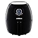 GoWISE USA 2.75-Quart Digital Air Fryer + 50 Recipes for your Air Fryer Book (Black)