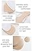 CiSiRUN Women's Lowest No Show Socks Liner Socks with Silicone Heel for Women 3 pack