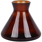 200ml Amber Glass Reed Diffuser Bottles,Empty Refillable Diffuser Bottle for Essential Oils,Aromatherapy Container for DIY Replacement Diffuser,Reed Sticks,Crafts Decor