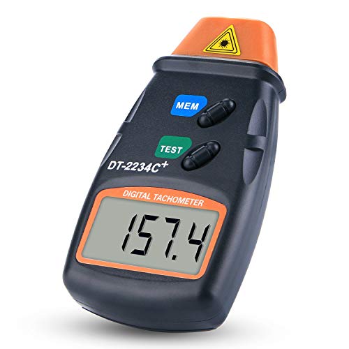 FITNATE Professionele digitale toerentalmeter, contactloze digitale laserfoto-toerentalmeter - Image 8