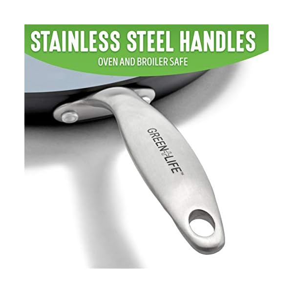 GreenLife Classic Pro Healthy Ceramic Nonstick, Cookware Pots and Pans