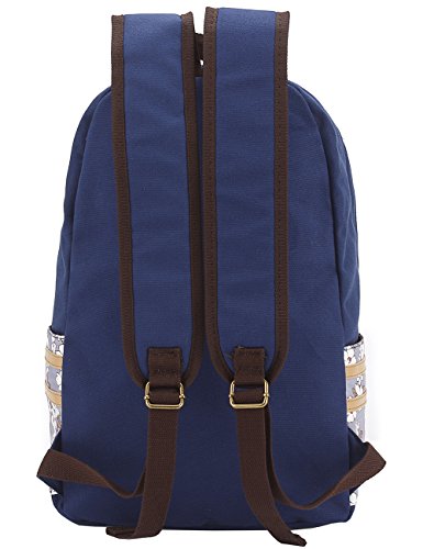 Mygreen Casual Style Canvas Backpack/School Bag/Travel Daypack Light Green