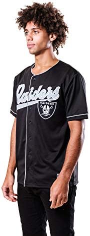 raiders jersey button up