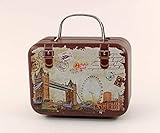 1/6 Barbie Blythe Size Birdge Doll Dollhouse Miniature Toy Trunk Box Suitcase Luggage Traveling Case