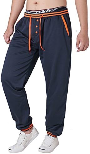 Men's Jogging Trousers, Sweatpants Pants, Trousers Men Casual Elastic Waist,Glomixs Men Casual Jogger Long Pants Fitness Gyms Running Clothing Autumn Sweatpants Trousers