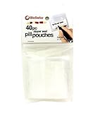 40pc Travel Pill Pouch Organizer for Elderly Case 3" x 2" Zipper Seal Plastic Bags - or for Crafts & Hobbies