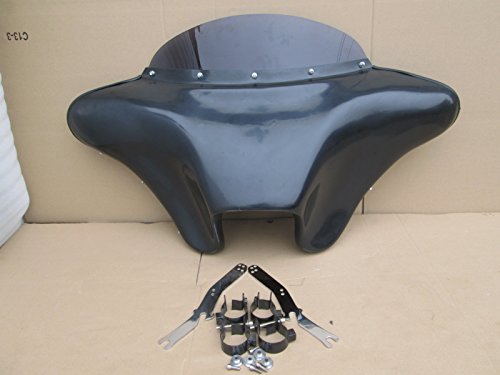 USA F10 GC+ CODE39 Batwing Fairing Windshield 4 Kawasaki Vulcan 800A 6.5" SPKS Hole