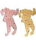 UniFriend Premium 100% COTTON Little Boys, Girls 2 Piece Pajama Set