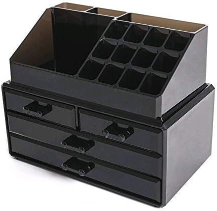 Organizador de maquillaje de acrílico transparente de FOBUY: Amazon.es: Juguetes y juegos