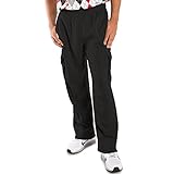 Vibes Proactive Men's Black Fleece Cargo Drawstring