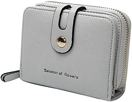 Leather Womens Small Flip Wallet Purse