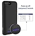 BIGFOX for iPhone 7 Plus Battery Case,for iPhone 8 Plus/7 Plus Charger Case 4200mAh Magnetic Battery Cases Slim Rechargeable External Battery Pack for iPhone 8 Plus/7 Plus/6S Plus/6 Plus (Black)