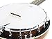 Martin Smith 6 String Guitar Banjo Including Padded Gig Bag (BJ-003)