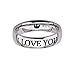 Star Wars I love You Stainless Steel Ring | 6