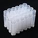 ReNext 50 Pcs Transparent Clear Empty Lip Balm Tubes Containers