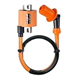 1PZ AT2-OW1 Ignition Coil & Spark Plug Wire for 1984 Honda ATC 200es ATC 200es Big Red 84 200 Es