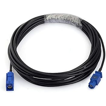 Bingfu Vehicle Car GPS Navigation Antenna Adapter Extension Cable Fakra C Female to Male Cable 5m 16.5 feet for Car GPS Navigation System GNSS BMW Audi Mecedes Benz Chevrolet Ford Lincoln GM Cadillac