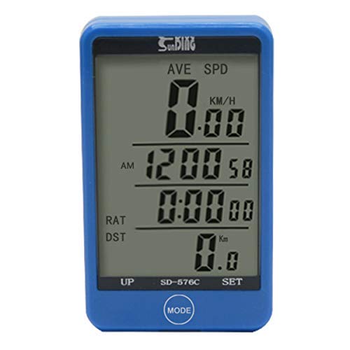 Cycle Computer, Wireless Odometer/Speedometer/Stopwatch for Bike, Electric Bicycles, Motorcycles
