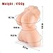 Realistic Male Adult Sex Doll with Inviting Vagina and Anal Opening, PALOQUETH 3D Lifelike Mini Masturbator for Men from Soft Squeezable Silicone for Natural Suctionthumb 3