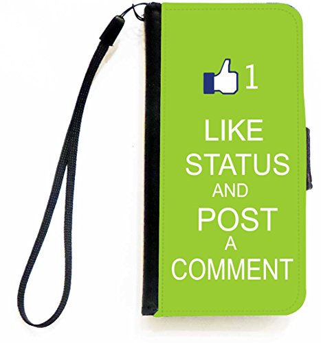Rikki Knight Like Status and Post a Comment Lime Green Color Flip Wallet iPhone…