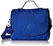 Kipling Kichirou Insulated Lunch Bag, Removable, Adjustable Crossbody Strap, Zip Closure, Blue Tropics Tonal