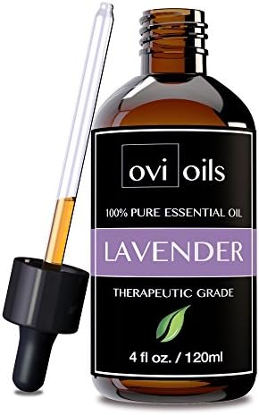 #1 Lavender Essential Oil - ULTRA-PREMIUM Quality - 100% Pure & Natural Therapeutic Grade - LARGE 4 Oz