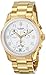 Victorinox Women's 'Chrono Classic' Swiss Quartz Gold-Tone-Stainless-Steel Casual Watch, Color:Gold (Model: 241537)
