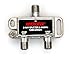 Cable Modem & MOCA Premium Coaxial 2-way Splitter ideal for Bidirectional RG-6 RG-59 Communications primary