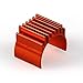 Helion HLNA0176 Animus Aluminum Motor Heat Sink, Orange