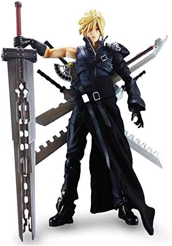 Amazon Co Jp ギフトプレイアーツ改クラウド ストライフファイナルファンタジーアドベントチルドレンアクションフィギュア 武器アクセサリーのバラエティを搭載 高27cmの Gflnb ホーム キッチン
