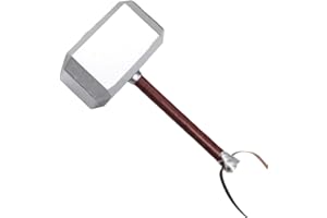 damdos Halloween Prop Cosplay Hammer, PU Foam Axe Hammer Costume Weapon Birthdays Gifts
