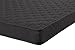 Ameriwood Home Signature Sleep Essential 6 Inch Coil Mattress Made with CertiPUR-US Certified Foam, 6 Inch Twin Mattress, Black