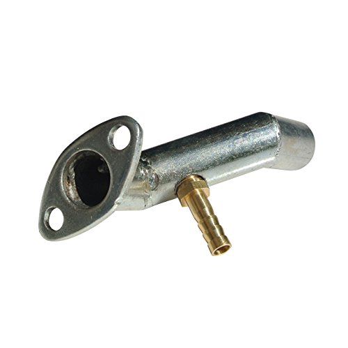 sthus New 80cc Motorized Bike Bicycle Alloy Short Offset Intake Manifold with Connector