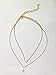 Hithop Chic Women Natural Simple Female Fine Pearl Pendant Necklace Chain Clavicle GOLD