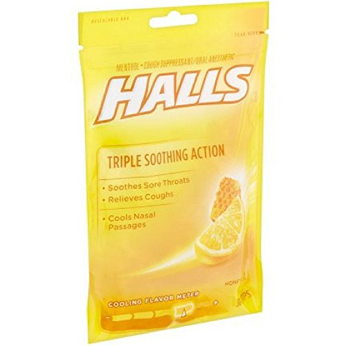 Halls Hny-Lem Drops Size 30ct Halls Honey Lemon Drops 30ct Halls Hny-Lem Drops Size 30ct Halls Honey Lemon Drops 30ct